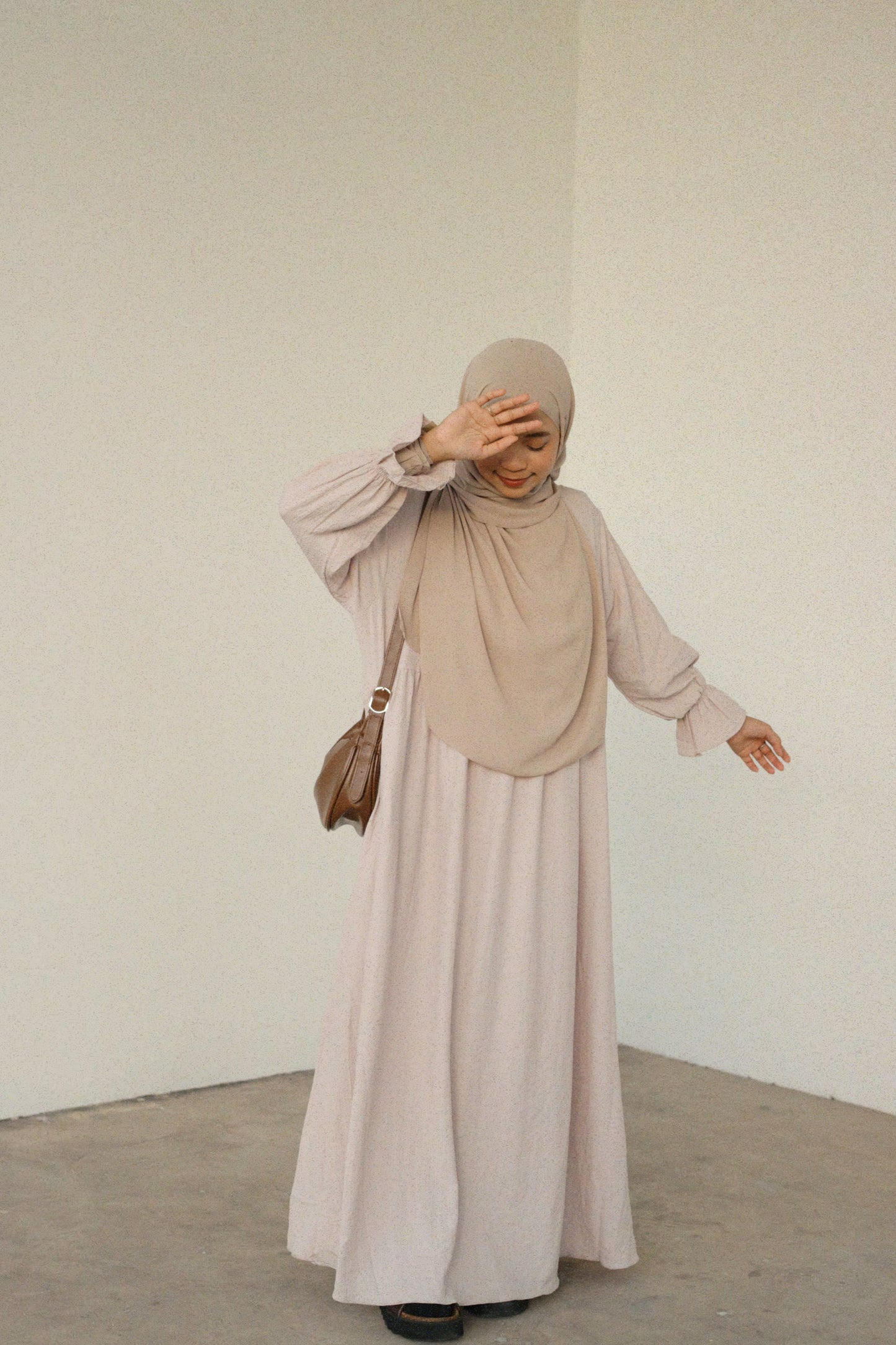 Bella Crinkle Dress: Plain