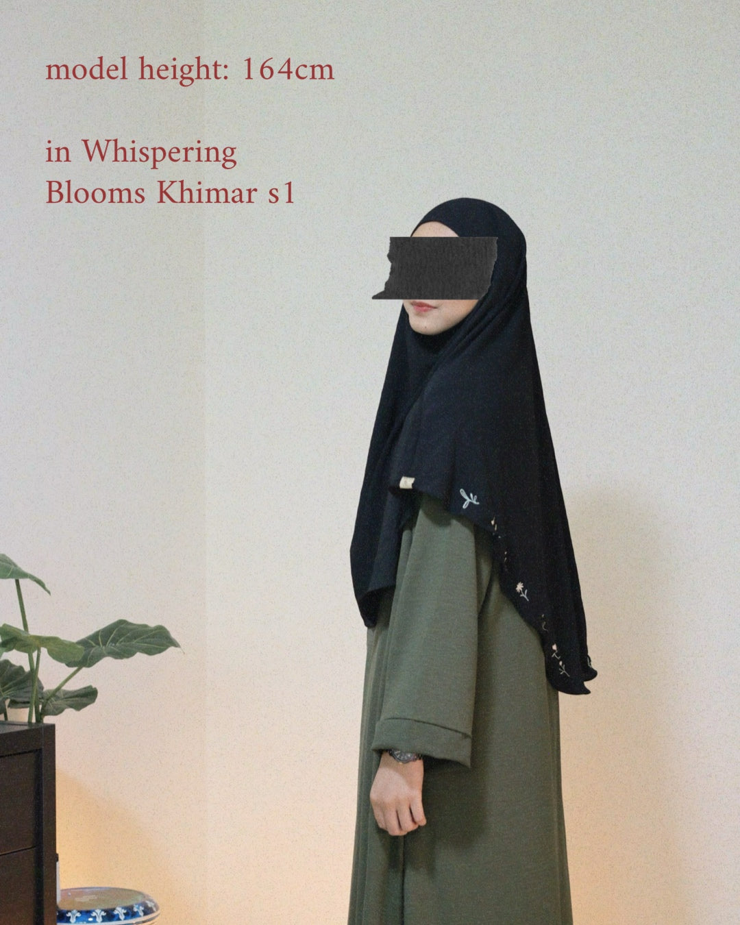 Nisa Khimar - Whispering Bloom