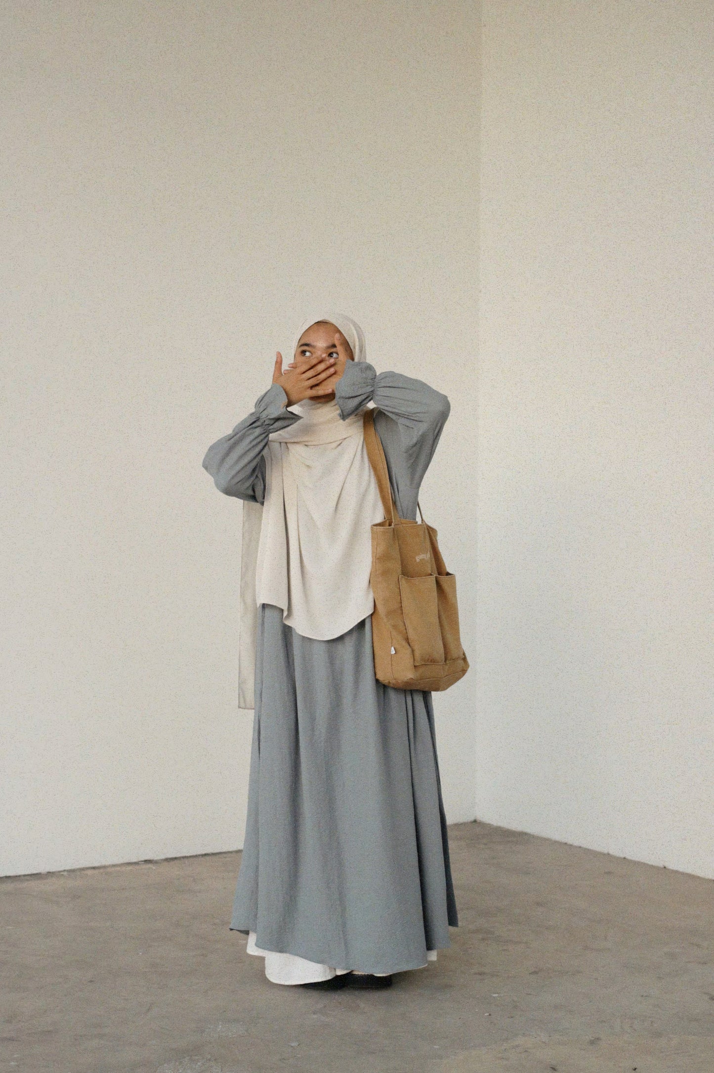 Bella Crinkle Dress: Plain