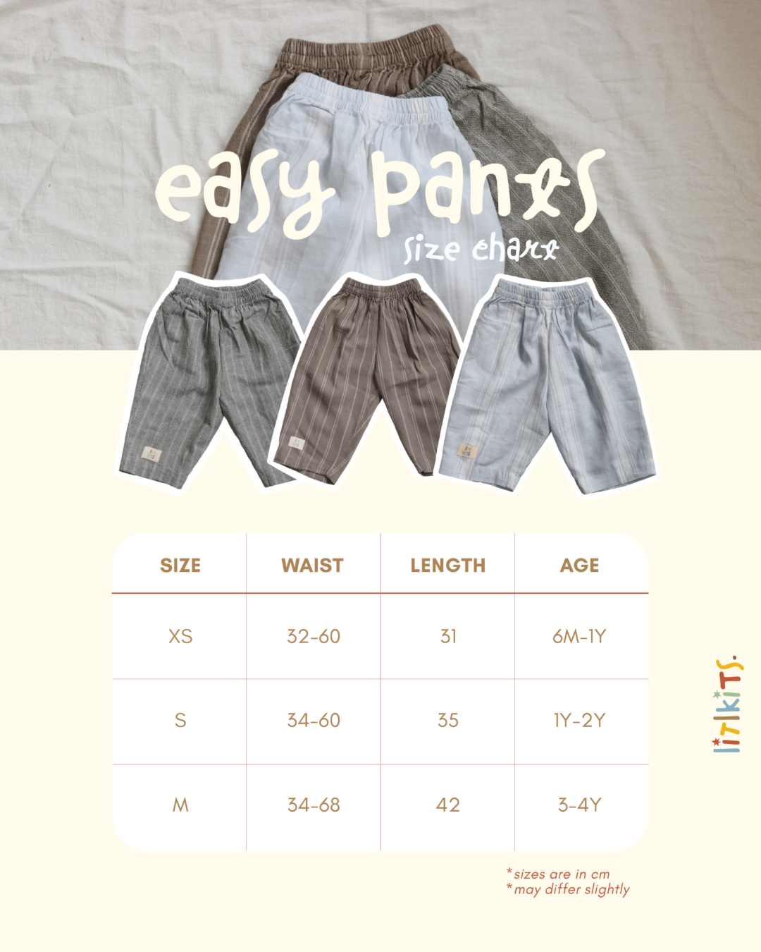 Easy Pants - Litlkits