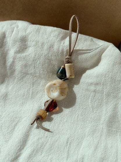 Whispers of Faith • Grounded In Grace | String Keychain 💐