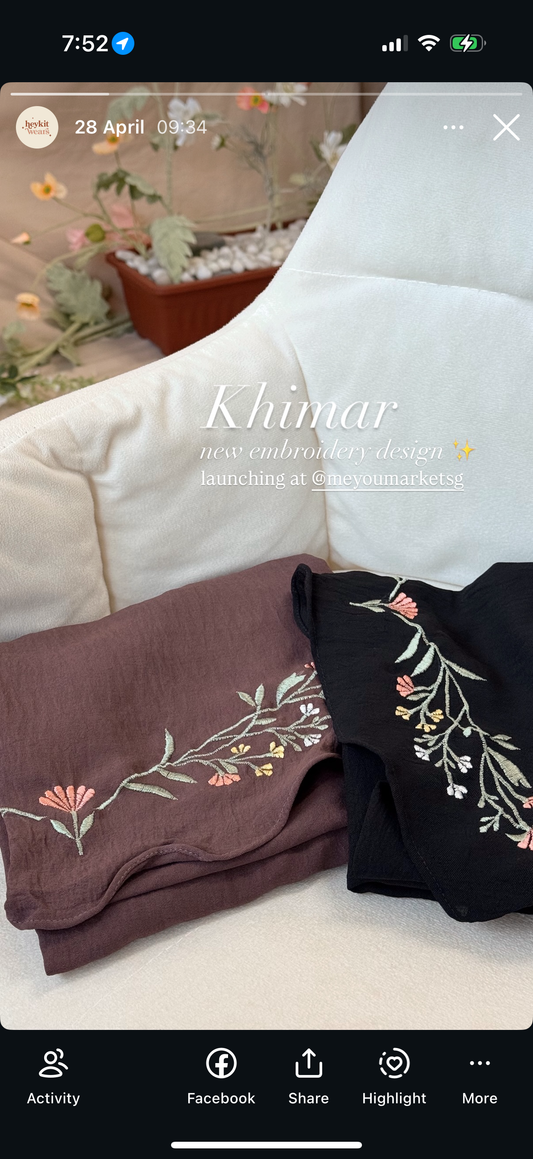 Wandering Vines Khimar