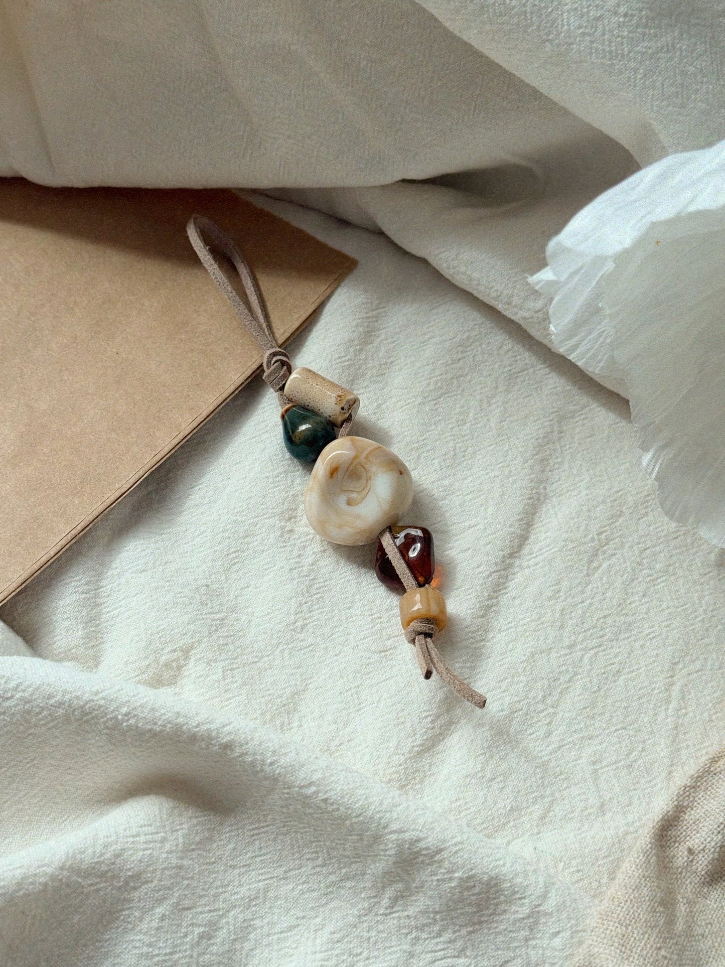 Whispers of Faith • Grounded In Grace | String Keychain 💐