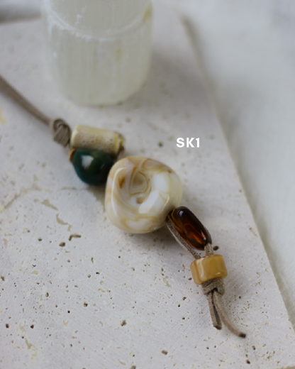 Whispers of Faith • Grounded In Grace | String Keychain 💐