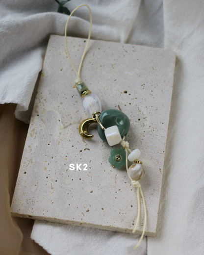 Whispers of Faith • Grounded In Grace | String Keychain 💐