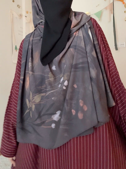Chiffon Crepe Shawls