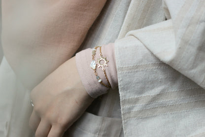 The Praised One • Under His Shade | Dainty Bracelet ✨