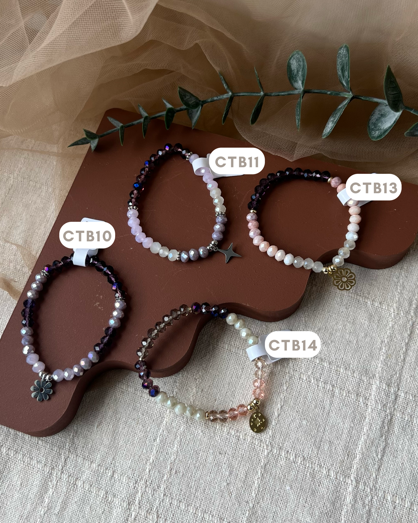 x33 Crystal Tasbih Bracelet 🌷