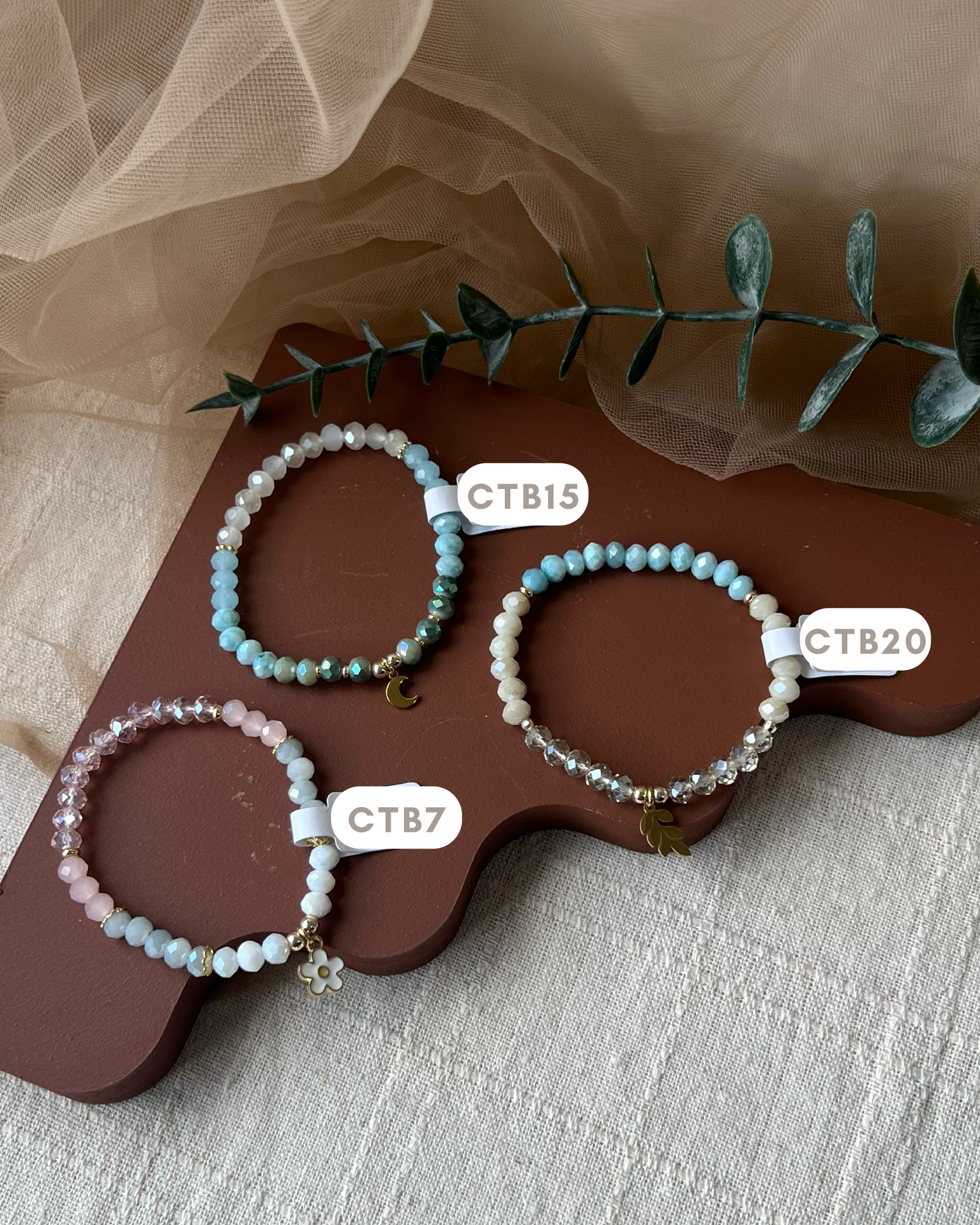 x33 Crystal Tasbih Bracelet 🌷