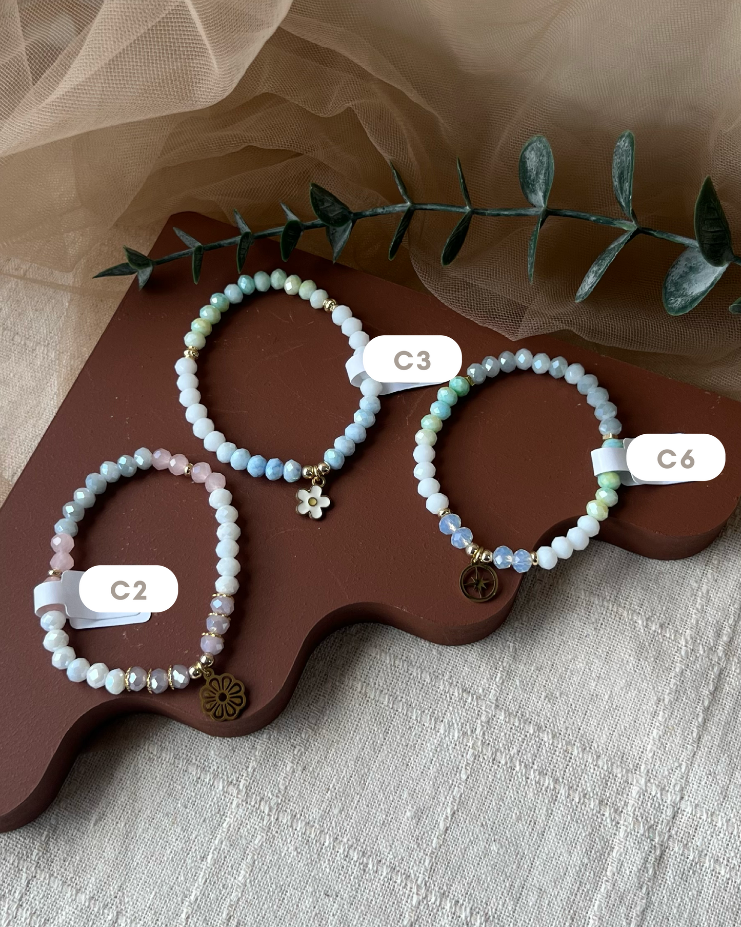 x33 Crystal Tasbih Bracelet 🌷