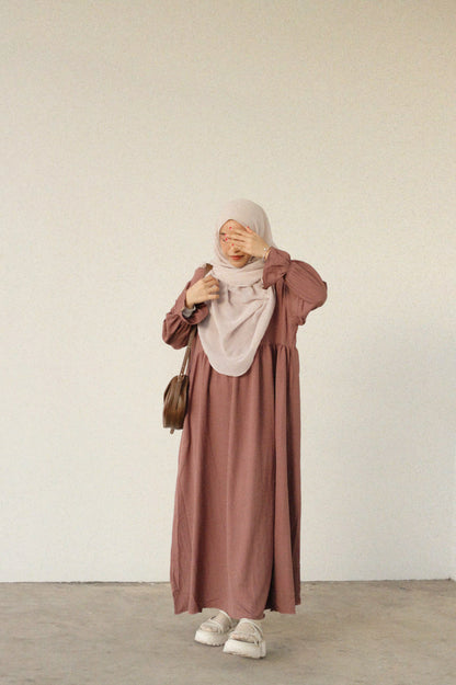 Bella Crinkle Dress: Plain