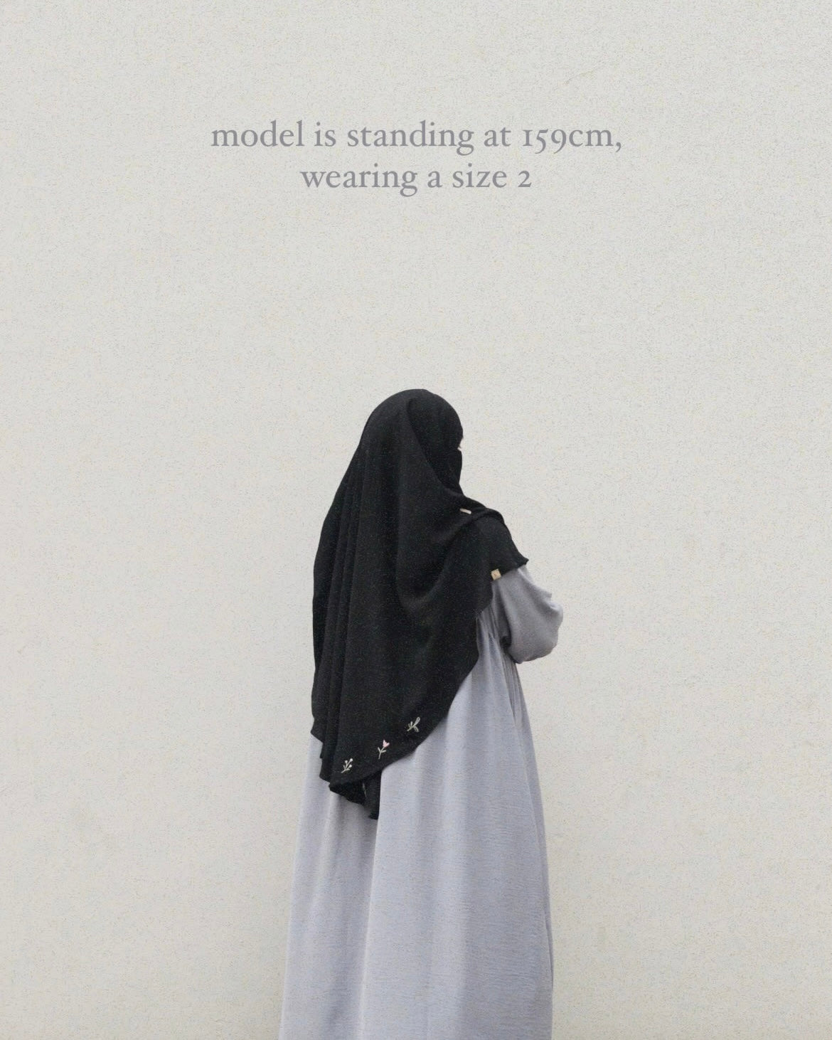 Nisa Khimar - Whispering Bloom