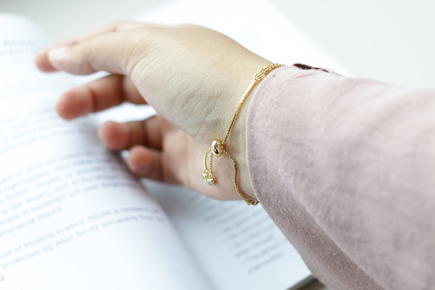 The Praised One • Under His Shade | Dainty Bracelet ✨