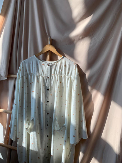 Dahlia Tunic | Crinkle Material Collection 🪿