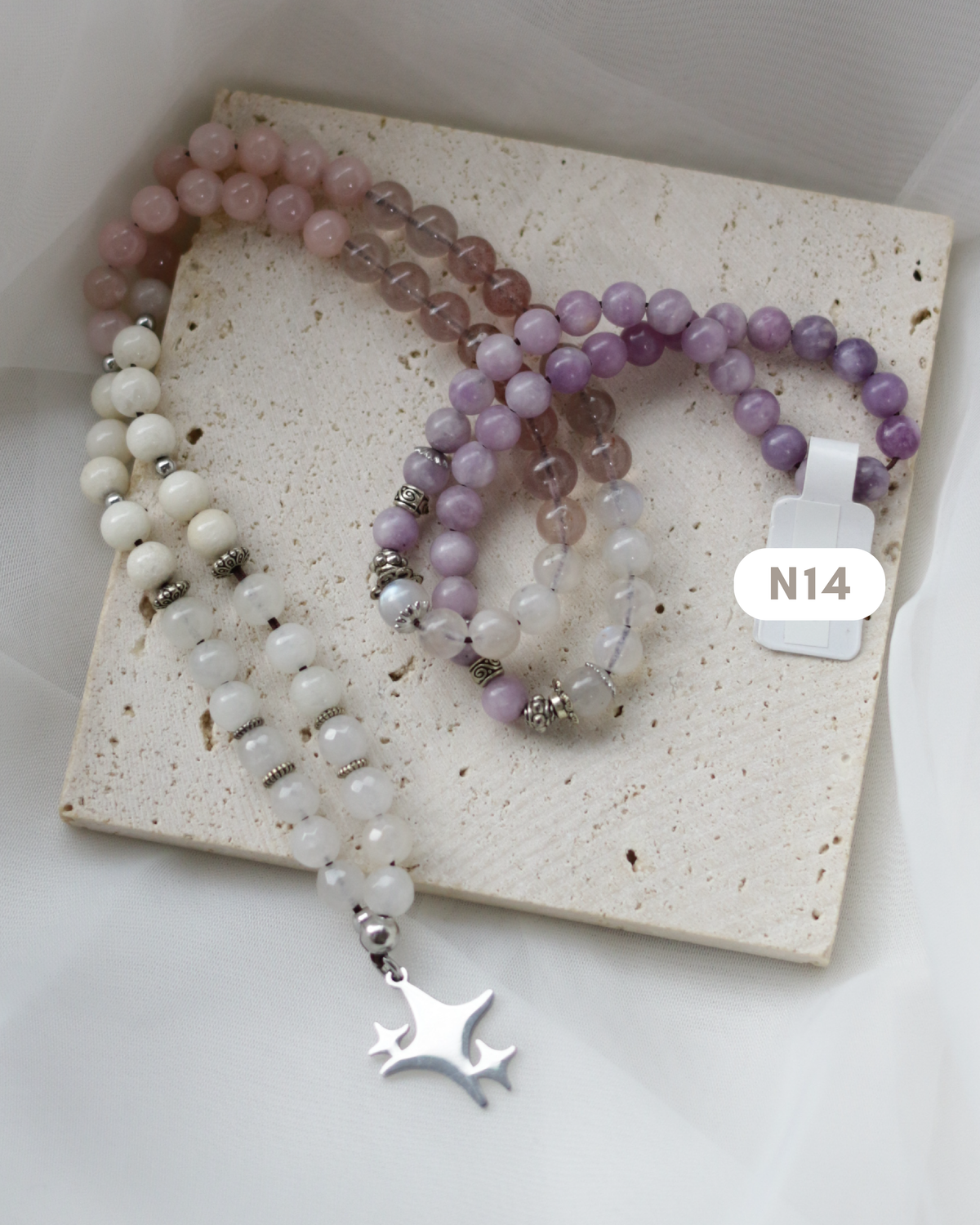 x99 Stone Tasbih ✨🕊️✨