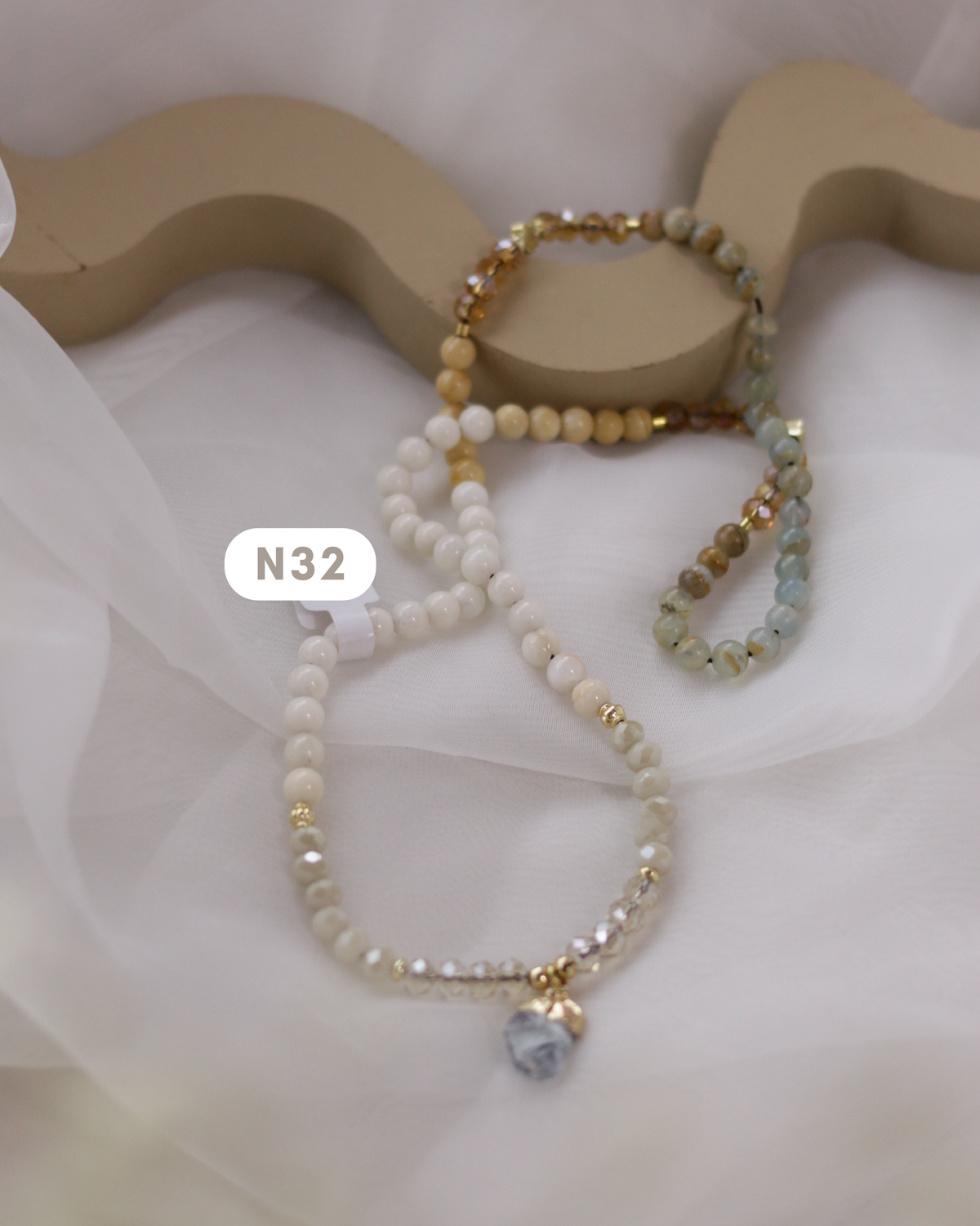 x99 Stone Tasbih ✨🕊️✨