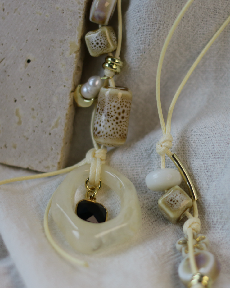 Whispers of Faith • His Blessed View | String Keychain 💐