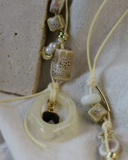 Whispers of Faith • His Blessed View | String Keychain 💐