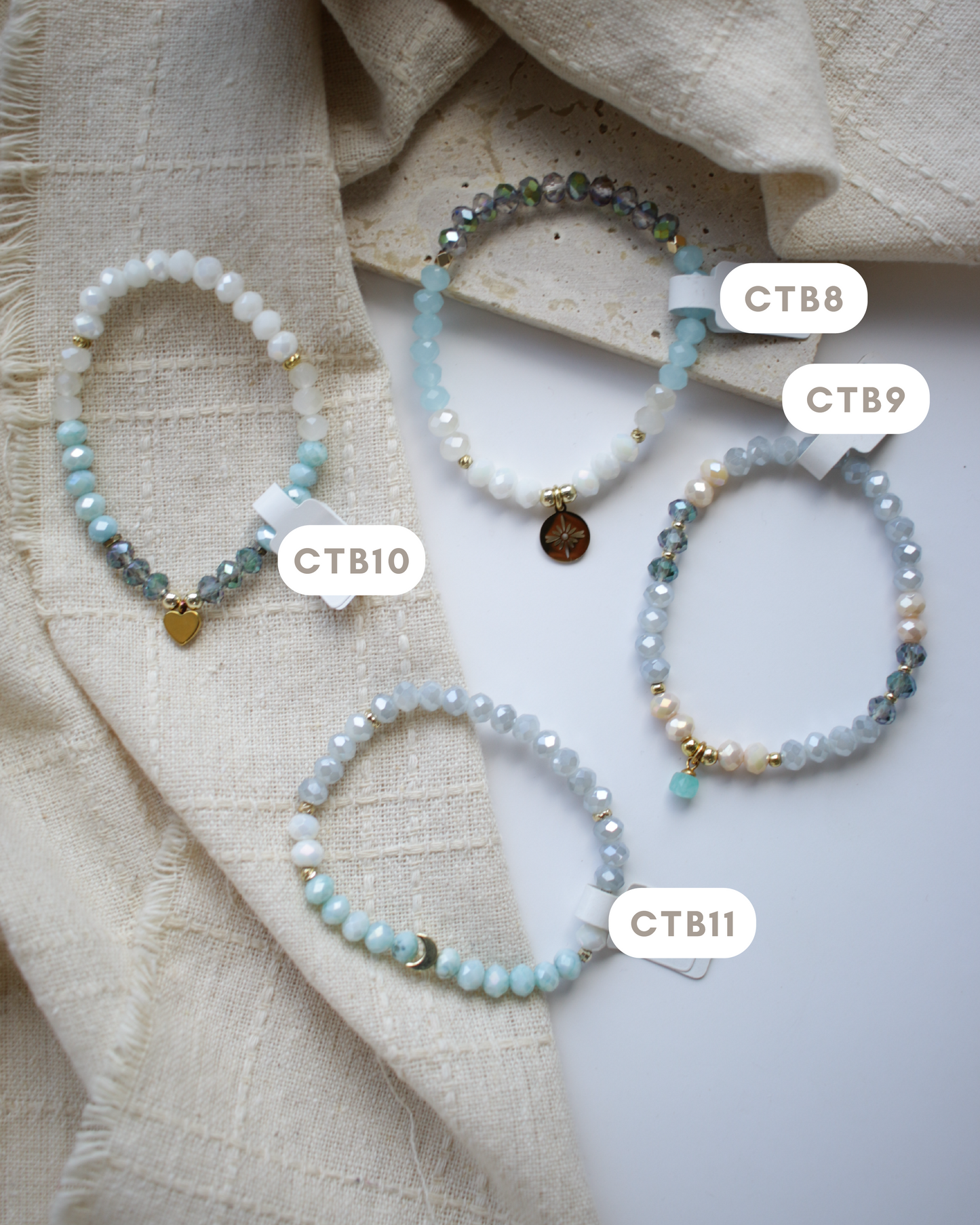 x33 Crystal Tasbih Bracelet 🌷