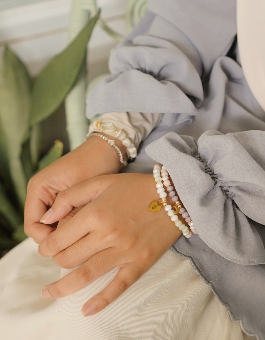 x33 Crystal Tasbih Bracelet 🌷